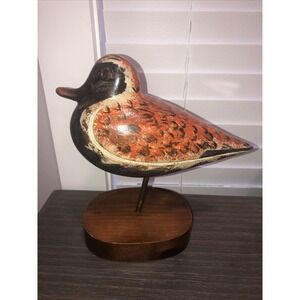 Sarreid Design Hand Carved Wooden Bird‎ Made In Italy